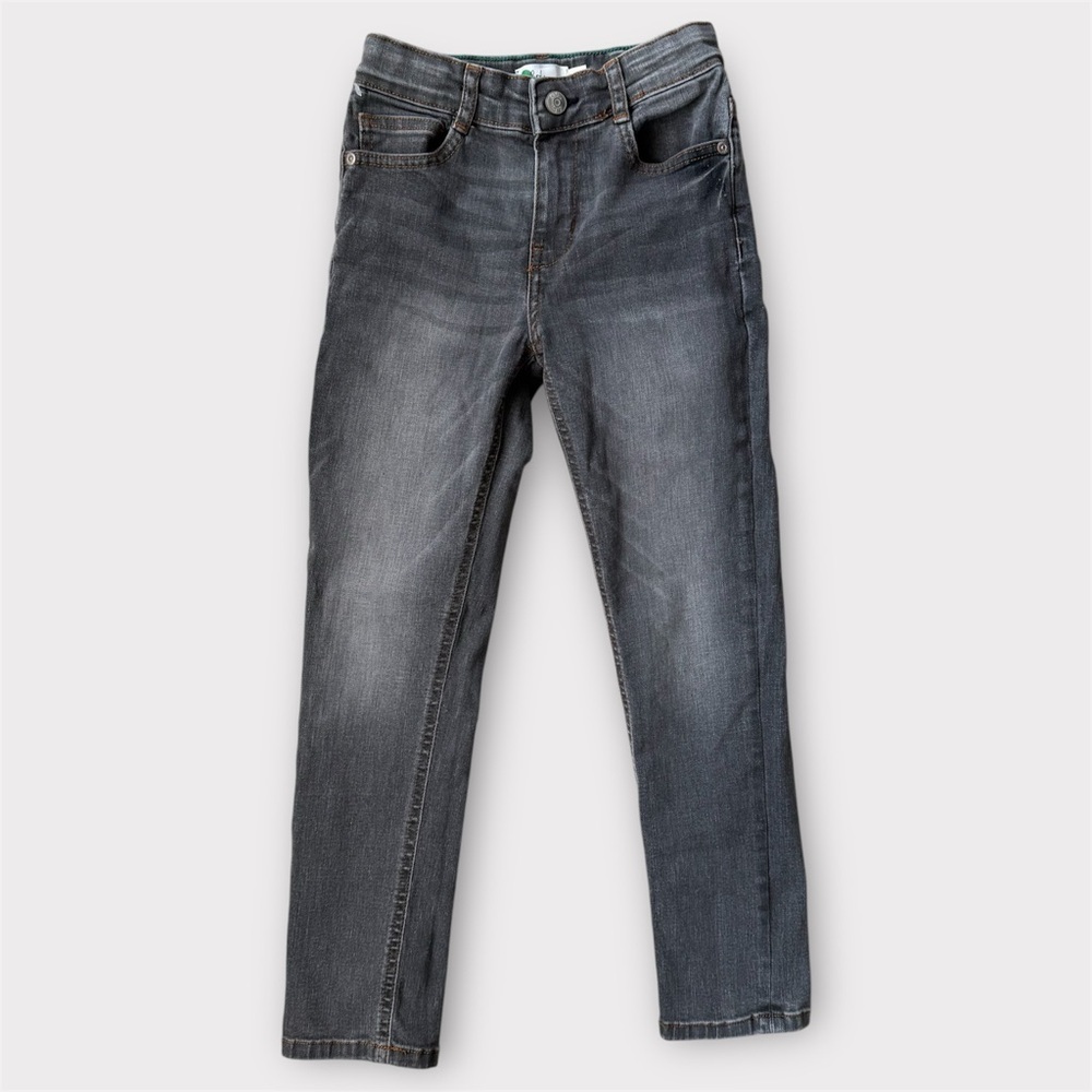 Boden Kids Boys Skinny Jeans Gray Wash Size 8Y